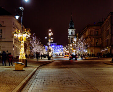 Miasto Rzeszów nocą
