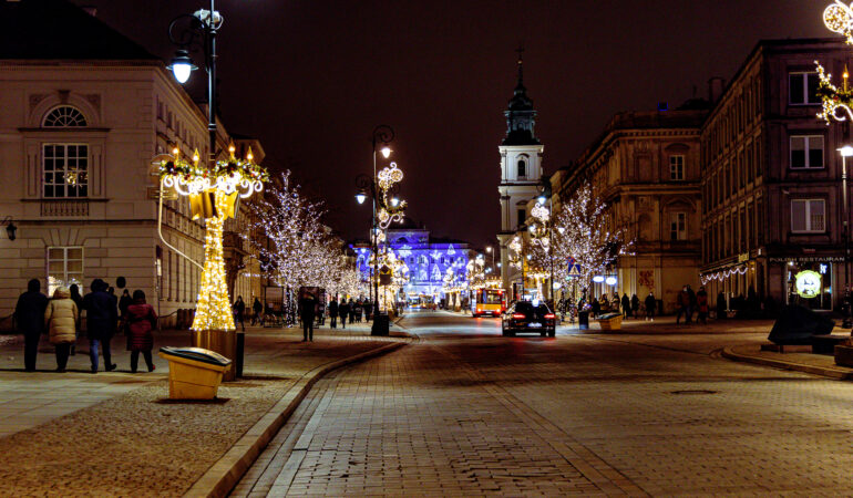 Miasto Rzeszów nocą